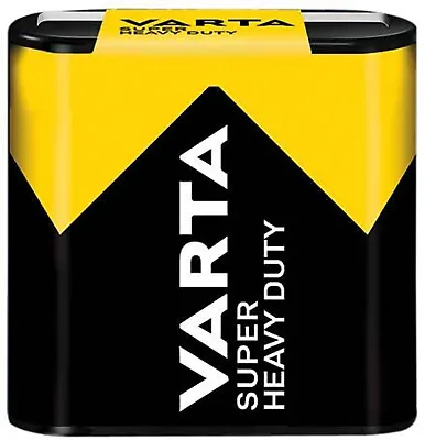 10 X VARTA Superlife 45 V Zinc - Carbon Flat Battery 3R12 Super Heavy Duty Bulk • $19.55