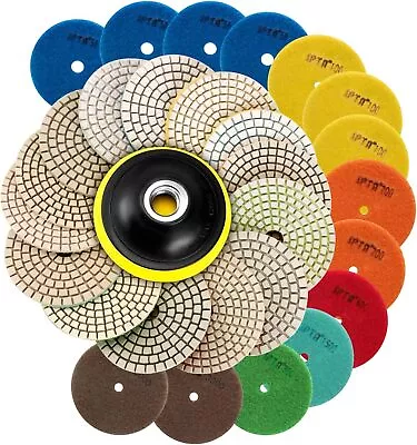 Diamond Wet Polishing Pad 4 Inch For Granite Stone Concrete Marble Floor Grinder • $39.90