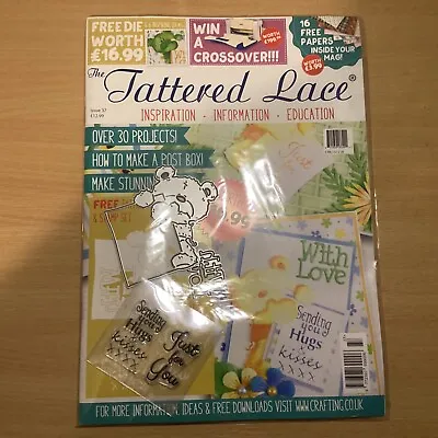 Tattered Lace Magazine Issue 37 With New Dies And Stamps • £5