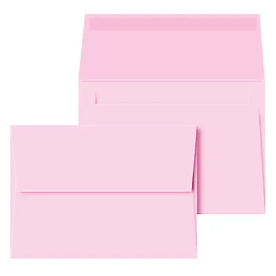 A7 Envelopes 5 1/4  X 7 1/4  Ultra Pink Square Flap 24w (90gsm) 250 Qty • $60.78