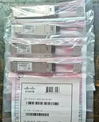 NEW Genuine Cisco QSFP-40G-SR-BD 10-2945-02 SR-BiDi Transceiver W/Hologram • $65