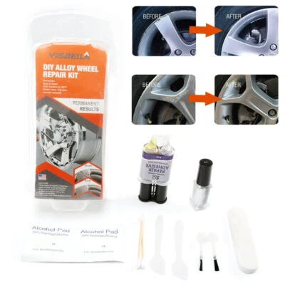 $8.99 • Buy NEW 5 Minutes Car Wheel Repair Adhesive Paint Fix Tool Rim Dent Scratch Care Kit