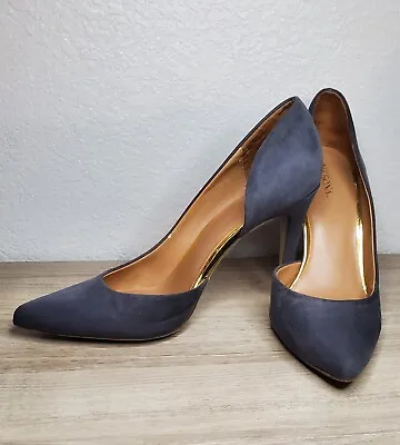 Merona Women' Gray Pumps Heels Shoes 9 Barely Worn • $23.99