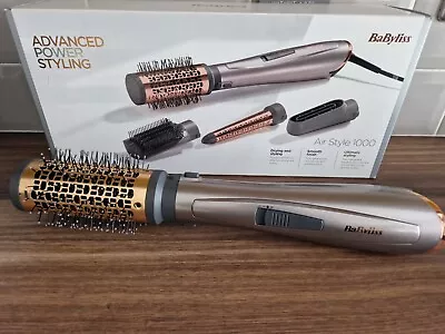 BaByliss Corded Electric Air Styler 1000W Hair Dryer Brush Shape Volume... • £5.50