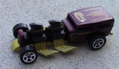 2000 Hot Wheels Mystery Car Way 2 Fast Maroon/Brown & Gold W/Chrome MINT LOOSE • $7.50