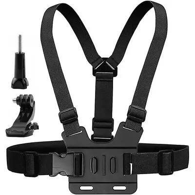 $12.90 • Buy Adjustable Chest Strap Mount Elastic Action Camera Body Belt Harness For GoPro