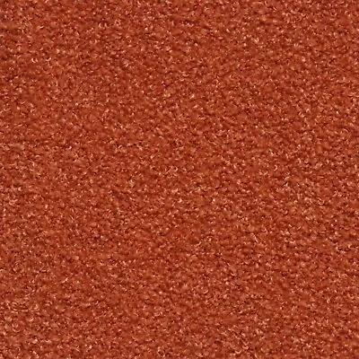 £11.95 • Buy Clearance Romo Astro Rust Orange FR Fabric Textured Wool Blend Upholstery