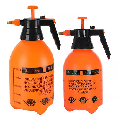 3L Portable Chemi-cal Sprayer Pump Pressure Garden Water Spray Bottle Hand-held • $13.37