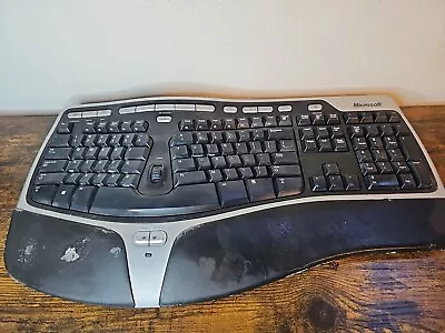 Microsoft Natural Ergonomic Keyboard 7000 WUG0619 NO DONGLE - Powers On! • $15.99