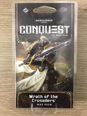 Wrath Of The Crusaders Warhammer 40k Conquest War Pack Expansion Card Game LCG • $28.25