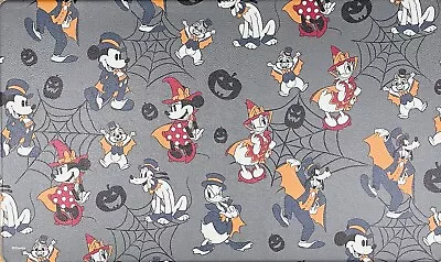 Disney Mickey Mouse & Friends Anti-Fatigue Kitchen Mat Rug 18x30 Halloween Party • $32.29