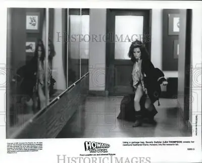 1986 Press Photo Lea Thompson In Scene From  Howard The Duck  - Lrx33002 • $17.88