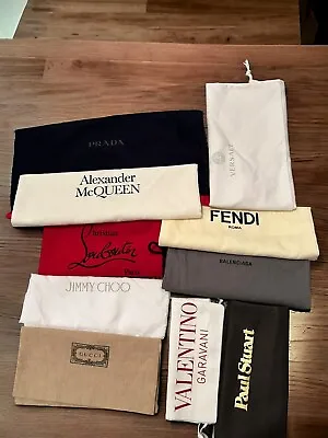 Designer Dust Bags Gucci Louis Vuitton Alexander Mac Queen Versace ++ More • $13.99