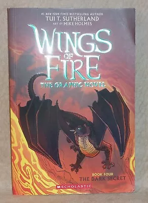 Wings Of Fire Series #4: The Dark Secret: A Graphic Novel By Tui T. Sutherland • $4.99