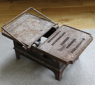 £25 • Buy Vintage Antique Potato Coal Sack Scales. Avery Shop Prop Display Plant Pot Stand