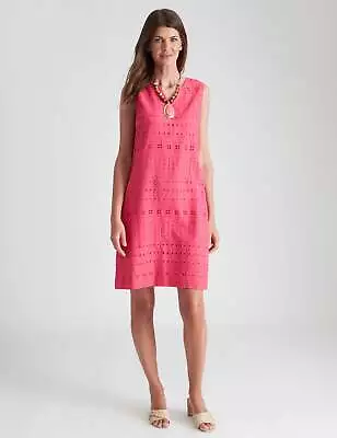 AU 18 - W LANE - Womens Dress -  Embroidery Woven Dress • $33.69