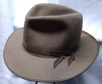 Vintage Akubra Camp Draft Hat 7 3/8 (59cm) Excellent Condition! Bluegrass Green • $170