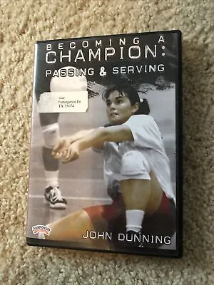 Becoming A Champion: Passing And Serving Dunning Instructional Volleyball DVD • $4.49