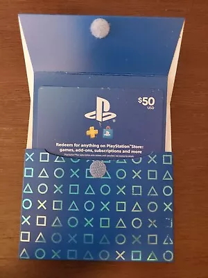 PlayStation $50 Gift Card (07675025140) • $40