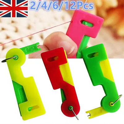 2-12x Automatic Needle Threader Thread Device Machine Stitch Thread Tools Swing • £3.17