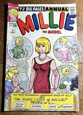 Millie The Model # 3 Annual 1964 Stan Lee Marvel 25c • $45