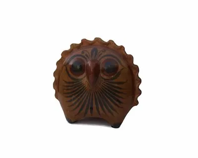 Vintage Mexican Owl Sun Face Pottery Signed JJP Mexico • $64.99