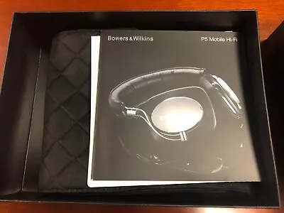 Bowers & Wilkins  P5 Series 2  WIRED Headphones - Black   New • $230