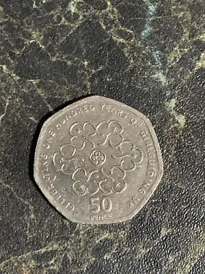 2010 Girl Guides Celebrating 100 Years Of Girlguiding UK 50p Fifty Coin VGC • £1000