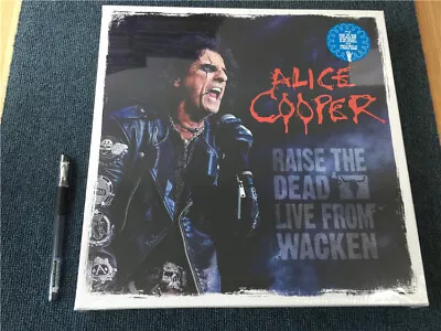 Alice Cooper – Raise The Dead - Live From Wacken US/EU 3LP+BD+2CD Box Set LTD • $169.19