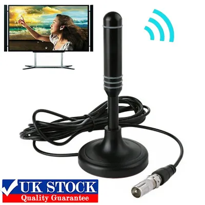 £8.39 • Buy UK Best Portable TV Antenna Indoor Outdoor Digital HD Freeview Aerial Ariel