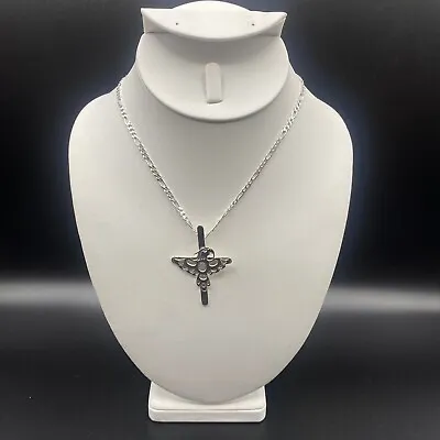 Haida Sterling Silver Eagle Cross Pendant By Robert Cross • $144.63