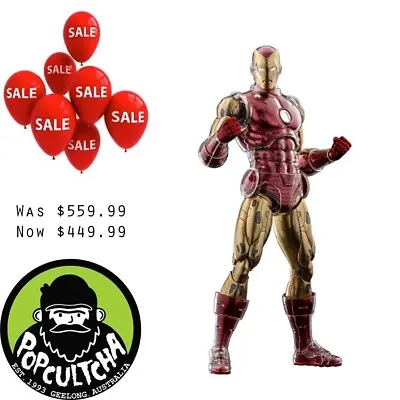 Iron Man - Iron Man The Origins Collection 1/6th Scale Die-Cast Hot Toys Figure • $449.99