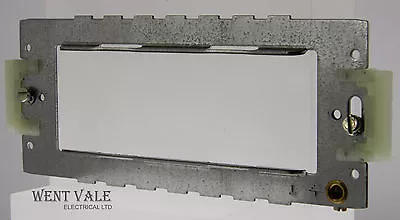 £9.68 • Buy MEM Spectra - F8101 - Two Gang Three/Four Module Grid Mounting Yoke/Frame Unused