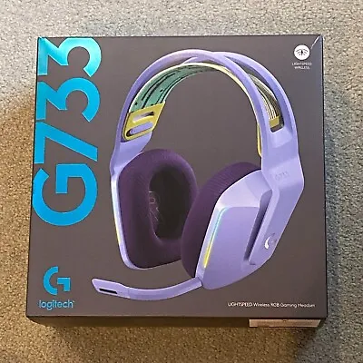 Logitech G733 Wireless Gaming Headset - Lilac • $150
