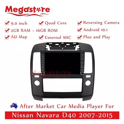 9” Android 11 Car Head Unit Stereo Radio GPS Navigation For Nissan Navara D40 • $299.95