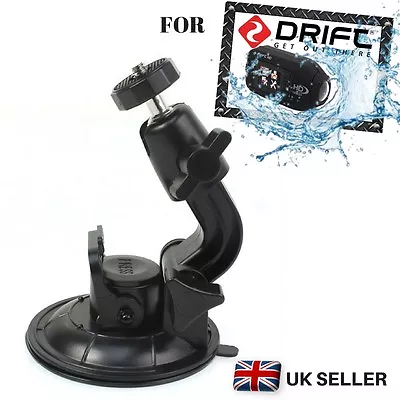 £8.49 • Buy Car Screen Suction Cup For Drift Stealth 2 Action Cam HD Ghost Ghost-S HD720 170