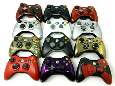 $21.99 • Buy Official Microsoft XBOX 360 Wireless Controllers, Chrome & Specials Pick Color