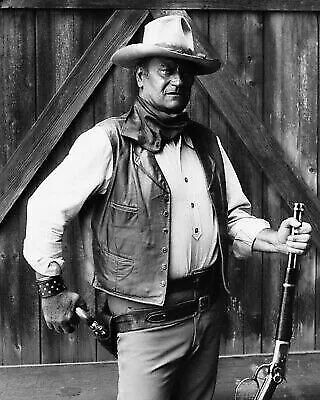 The Cowboys John Wayne As Will Anderson Hand On Gun Holding Rifle 24X36 Poster • $29.99