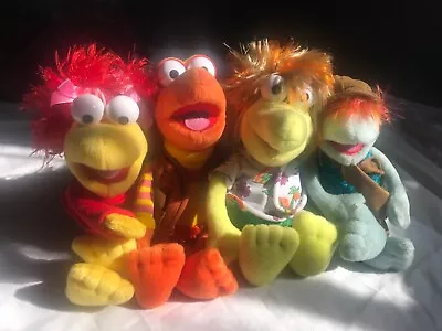 Fraggle Rock Plush Jim Henson 2003 2004 Muppets Sababa Toys Set Of 4 Retro • $31