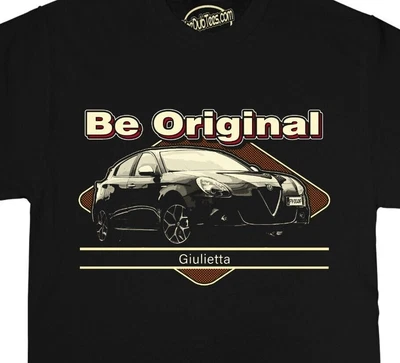 £19.99 • Buy Be Original Men's T-Shirt For The Alfa Romeo Giulietta Car Driving Enthusiast