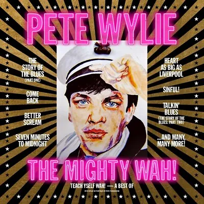 Pete Wylie & The Mighty WAH! - Teach Yself WAH! - A Best Of Pet (NEW 2 VINYL LP) • £30.99