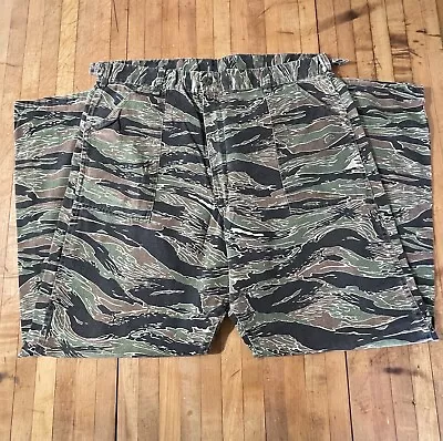 Vintage Tiger Stripe Camo Pants Vietnam Army Military Trousers Size 36 X 29 • $149.99