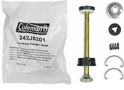 Coleman Universal Plunger Metal Part #: 242J5201 ; 4 Inch Long Plunger Pump Repa • $14.99