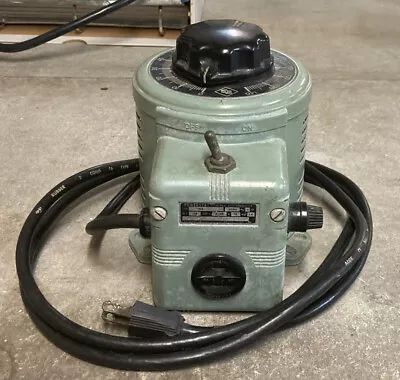 SUPERIOR ELECTRIC Powerstat 116B Variable Autotransformer • $75