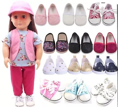 18  Doll CLOTHES SUN GLASSES SHOES TRAINERS 7cm. Our Generation Baby Born AG Boy • £4