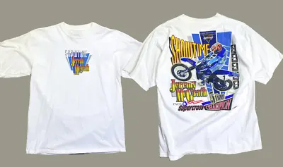 NOS Vintage 1999 Jeremy McGrath 5-Time Supercross Champion T-Shirt • $18.99