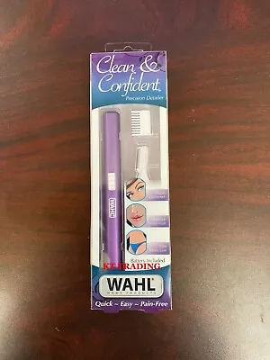 WAHL Women Nose Ear Brow Facial Hair Wet/Dry Battery Precision Detailer Trimmer • $37.01