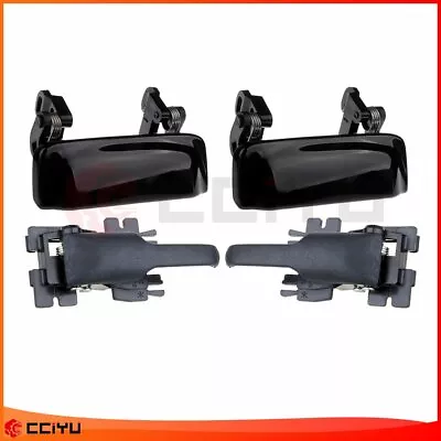 $17.89 • Buy 2 Inside & 2 Outside Door Handles Driver Passenger For FORD EXPLORER SPORT TRAC