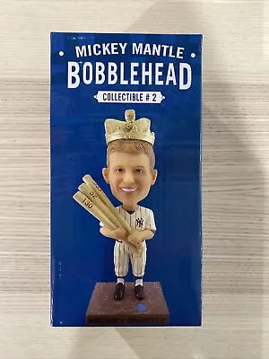 Mickey Mantle Bobblehead 2016 New York Yankees Collectible #2 Yankee Stadium NIB • $150