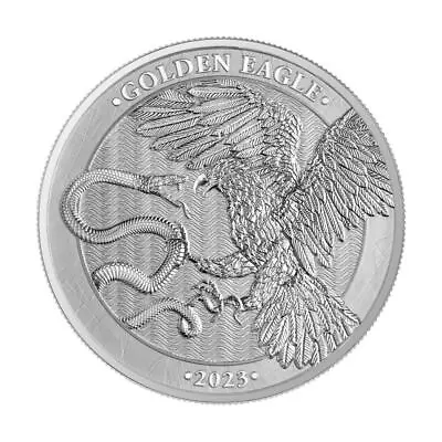 Malta 2023 5€ 1oz Silver Golden Eagle BU • $39.96